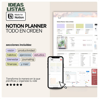 Notion Planner Template